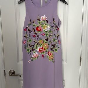 Tristan Floral Embroidered A Line Dress